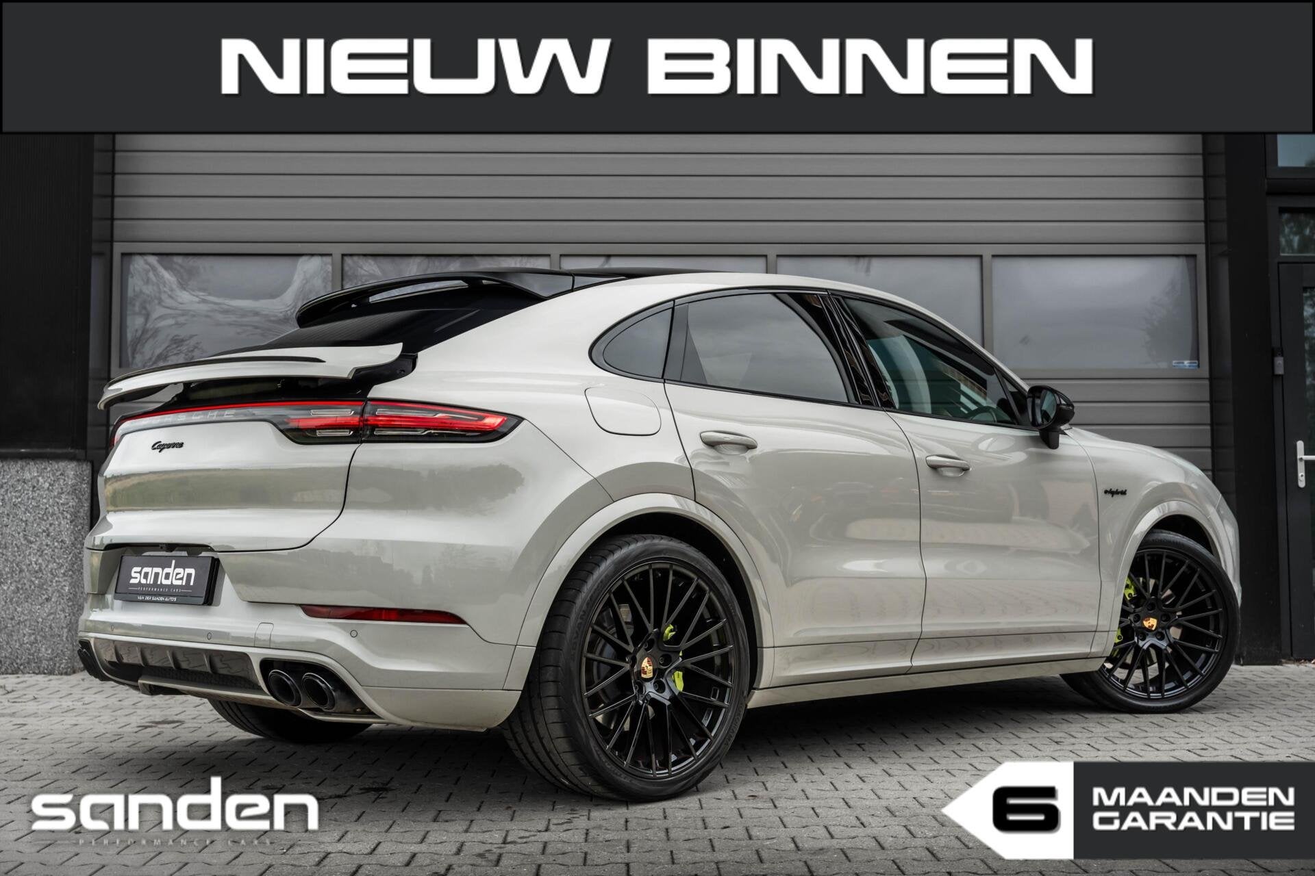 Porsche Cayenne Coupé E-Hybrid Platinum Edition|Krijt|Pano, Automaat, 2995 cc, 462 pk, Leder