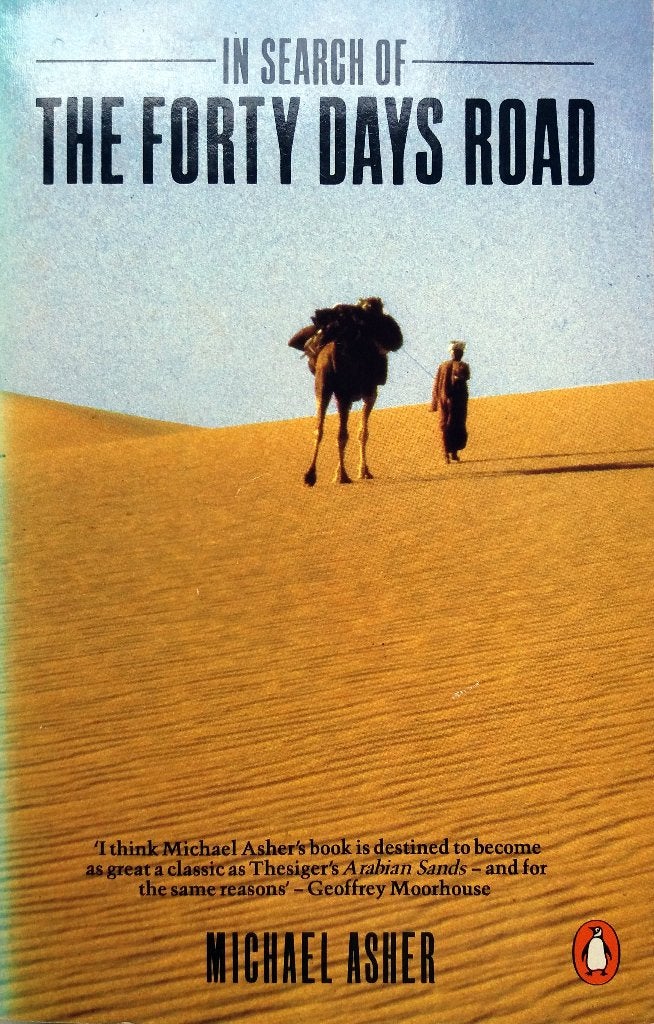 Michael Asher - In Search of the Forty Days Road (ENGELSTALI, Ophalen of Verzenden, Gelezen, Michael Asher, Afrika