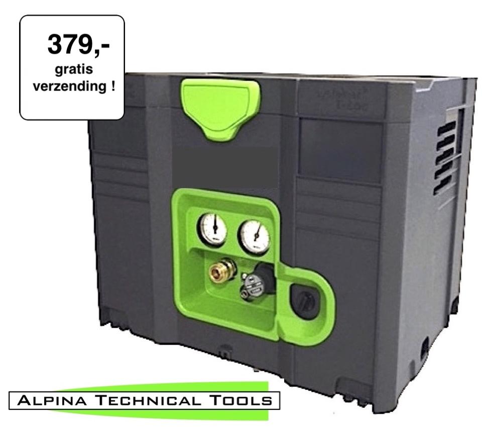 ATT SYM 150-8-6 WXOF systainer (festool)compressor.8 bar, Ophalen of Verzenden, Nieuw
