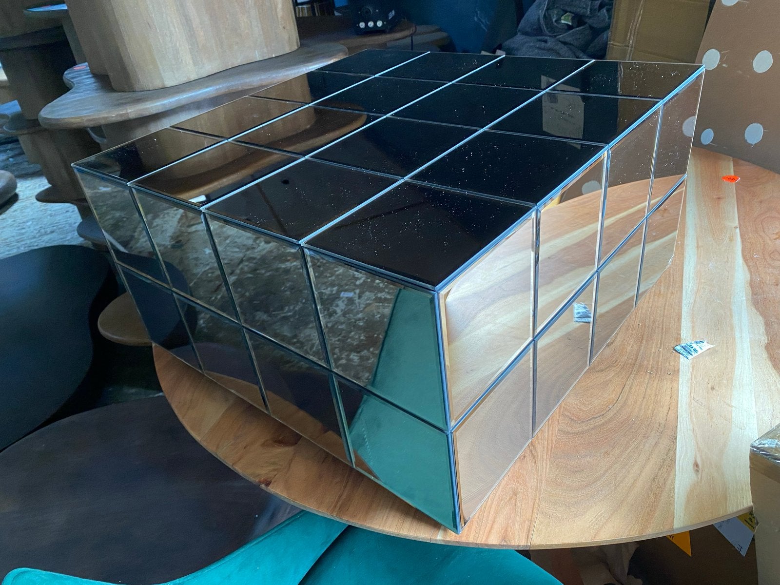 Salontafel spiegels B-keuze (hoek beschadigd)