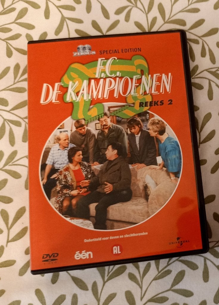 DVD TV Serie FC De kampioenen Seizoen reeks 2, Ophalen, Alle leeftijden, Zo goed als nieuw, Komedie