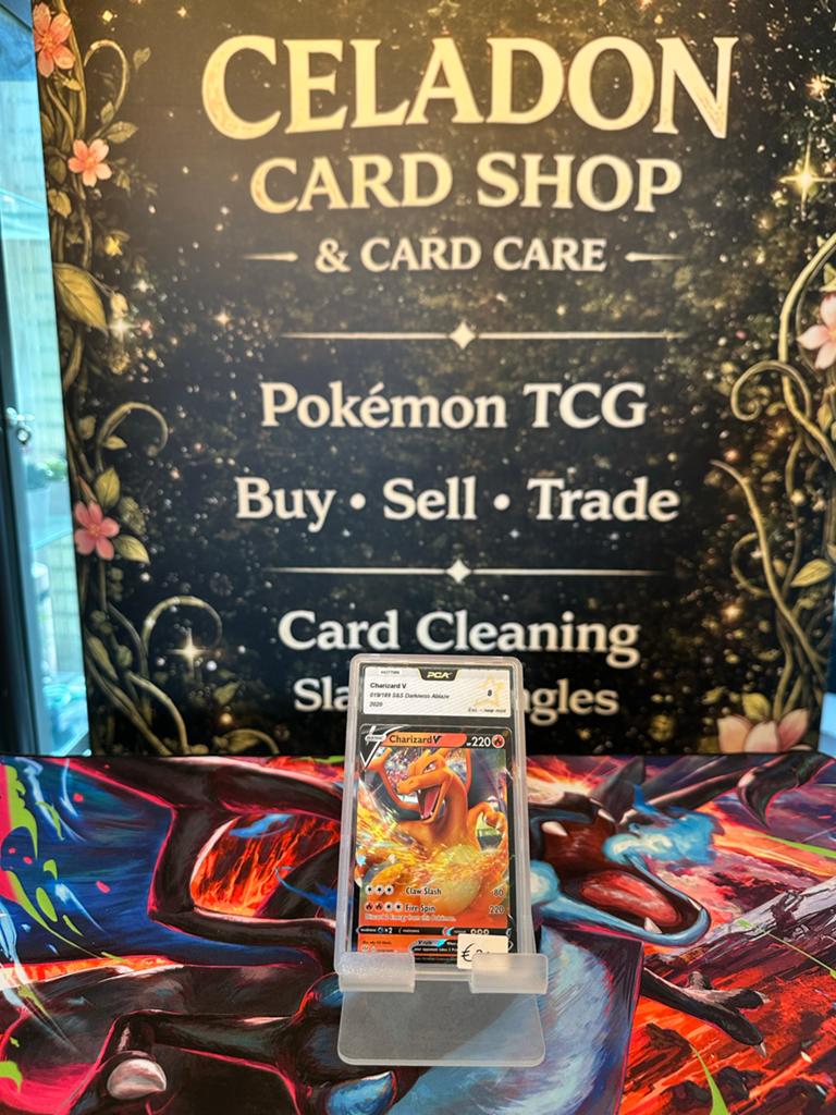 Charizard V 019/189 S&S Darkness Ablaze PCA 8 Pokémon, Hobby en Vrije tijd, Verzamelkaartspellen | Pokémon, Ophalen of Verzenden