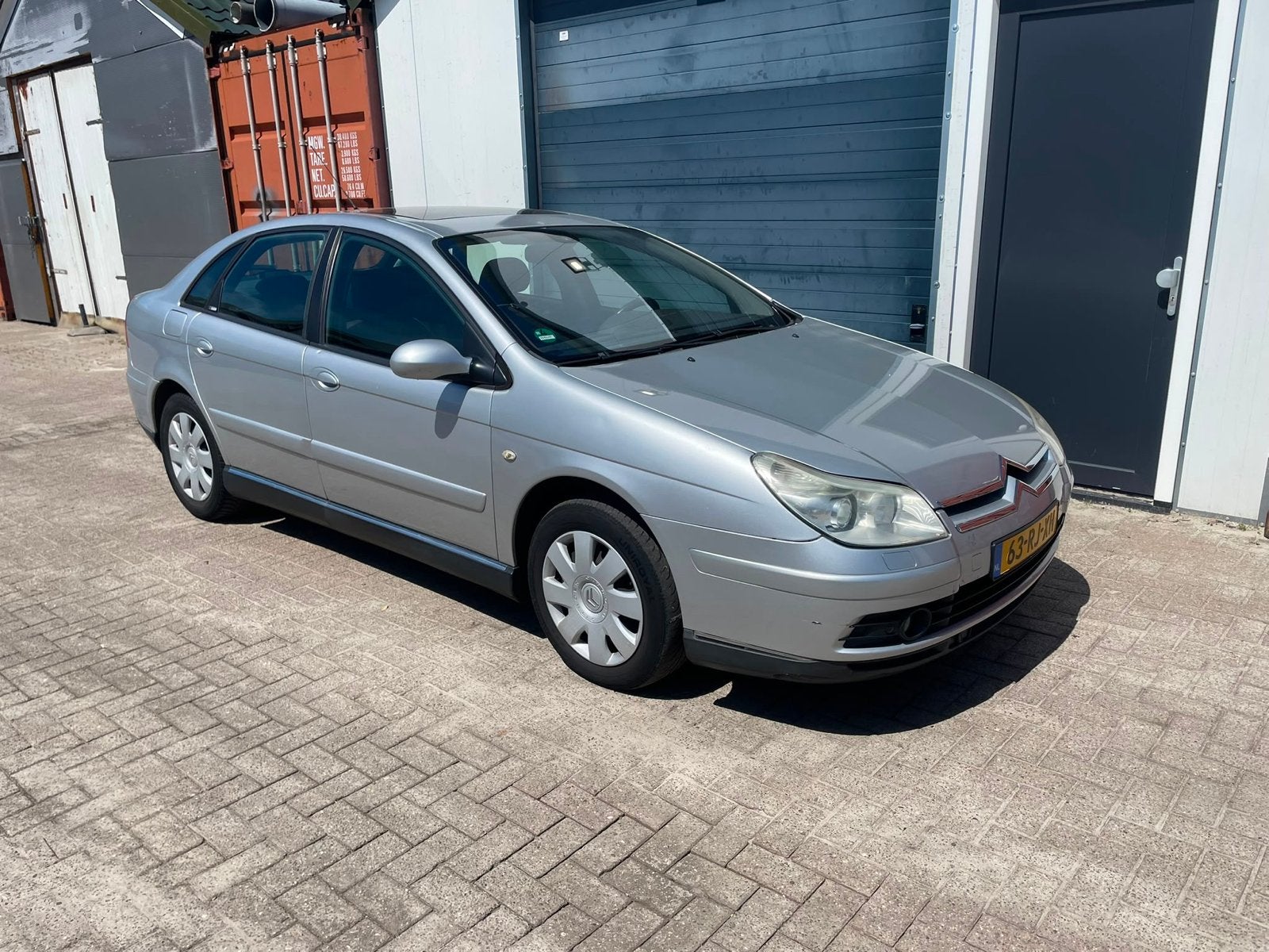 Citroën C5 2.0-16V AUTOMAAT/APK JAN 2027/TREKHAAK/AIRCO/NAP, Auto's, Zwart, 4 cilinders, 700 kg, Bedrijf