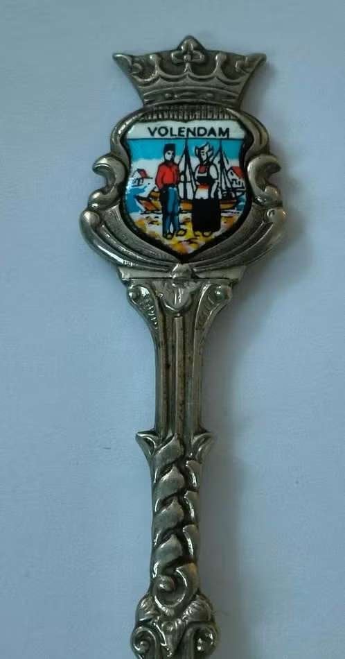 Theelepeltje Volendam, Antiek en Kunst, Ophalen of Verzenden