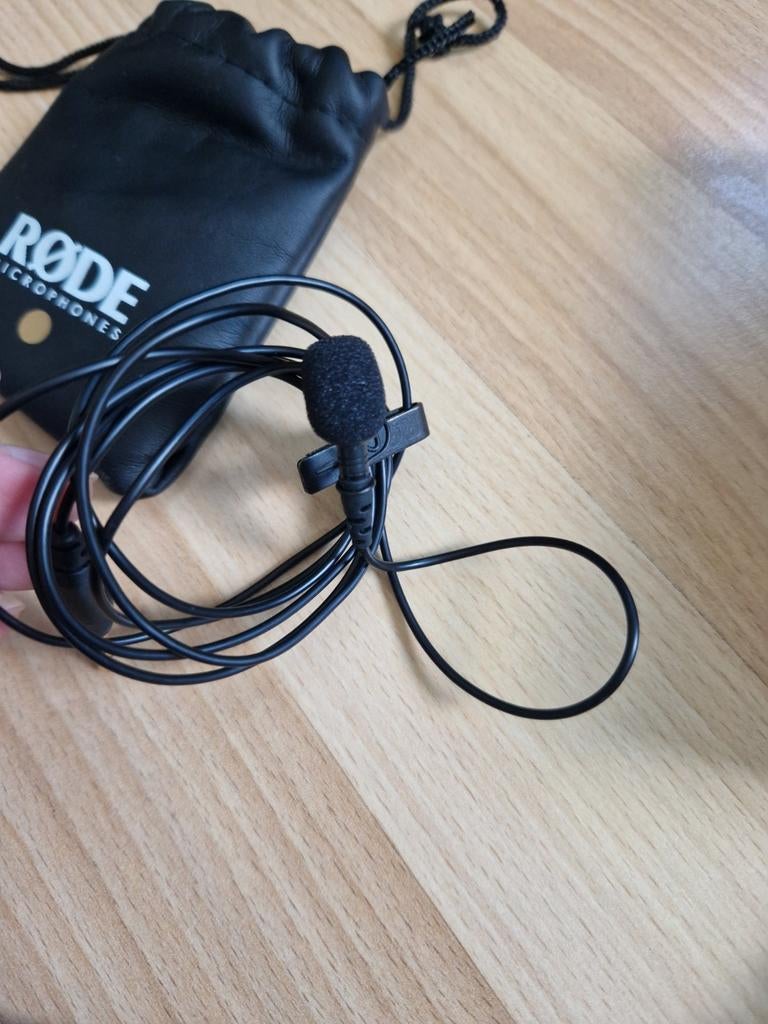 Rode Lavalier Microfoon - Compact en Hoogwaardig Geluid, Muziek en Instrumenten, Microfoons, Ophalen of Verzenden, Zo goed als nieuw