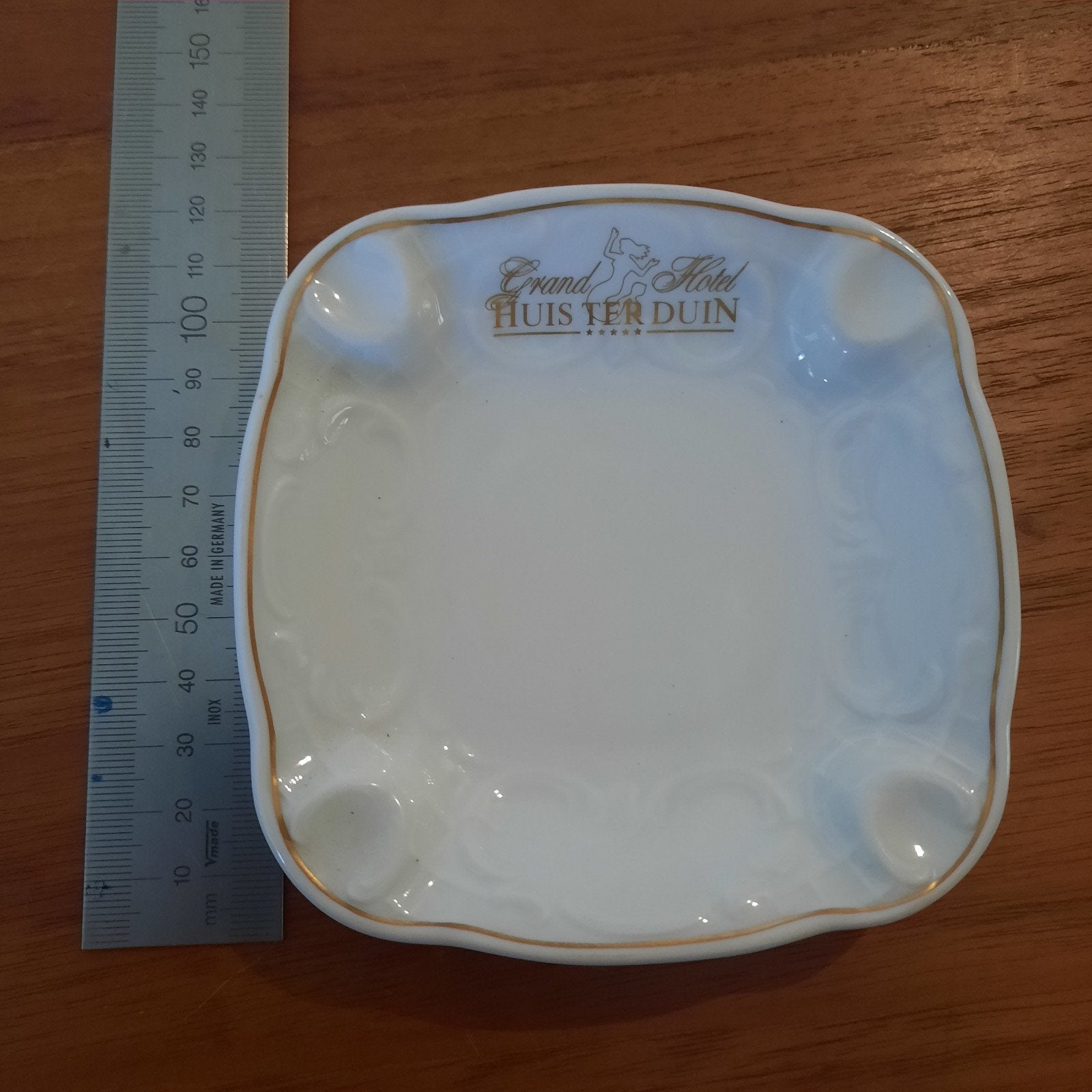 Grand Hotel Huis ter Duin asbakje Bauscher Weiden, Antiek en Kunst, Ophalen of Verzenden