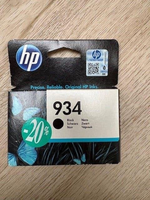 Nieuwe cartridge HP 934 zwart in geheel dicht doosje, Ophalen of Verzenden, Nieuw, Cartridge, HP (ORIGINEEL)