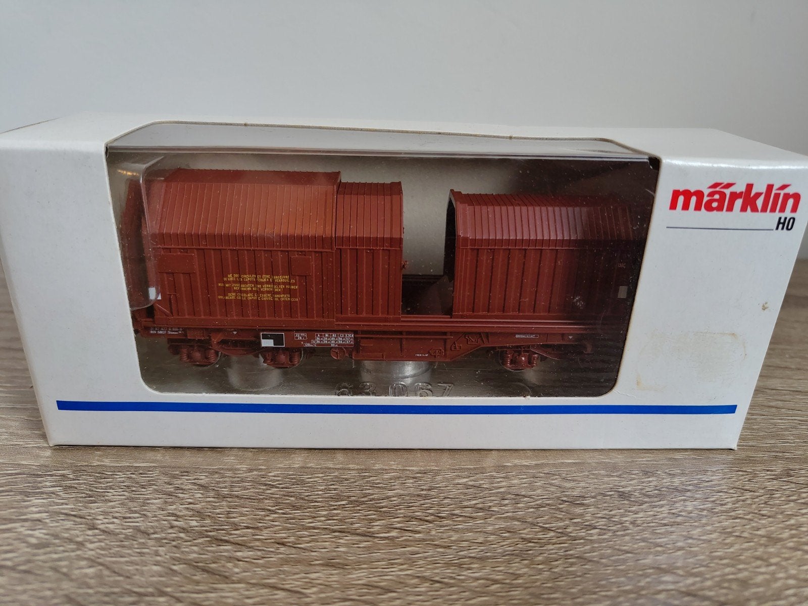Märklin 4707 - coilwagen SNCF, Wisselstroom, Wagon, Ophalen of Verzenden, Zo goed als nieuw