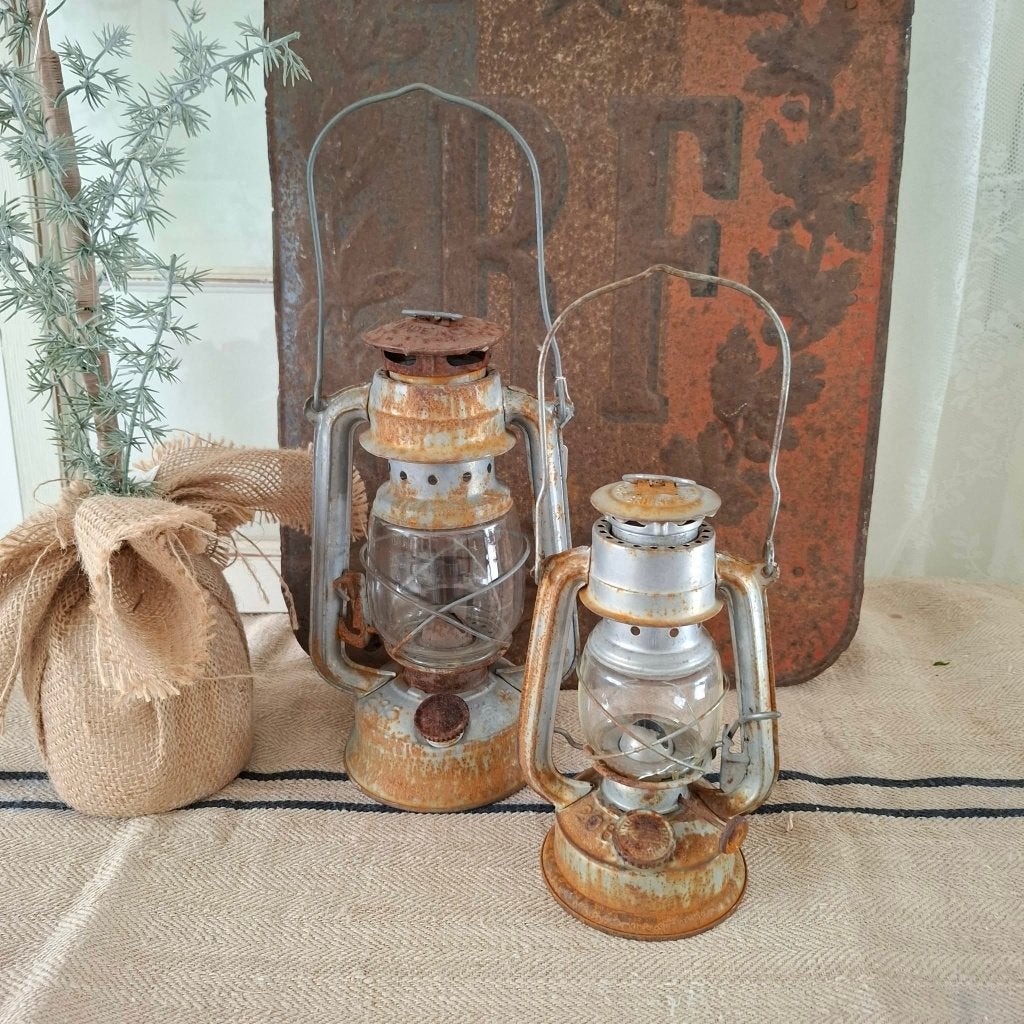 Brocante lantaarns, Ophalen of Verzenden