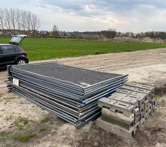 Bouwhekken te koop, Ophalen, Gebruikt