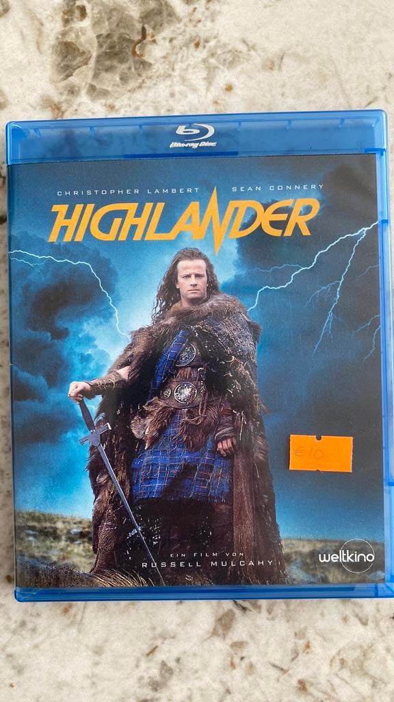 Highlander blu ray, Ophalen of Verzenden, Zo goed als nieuw, Avontuur