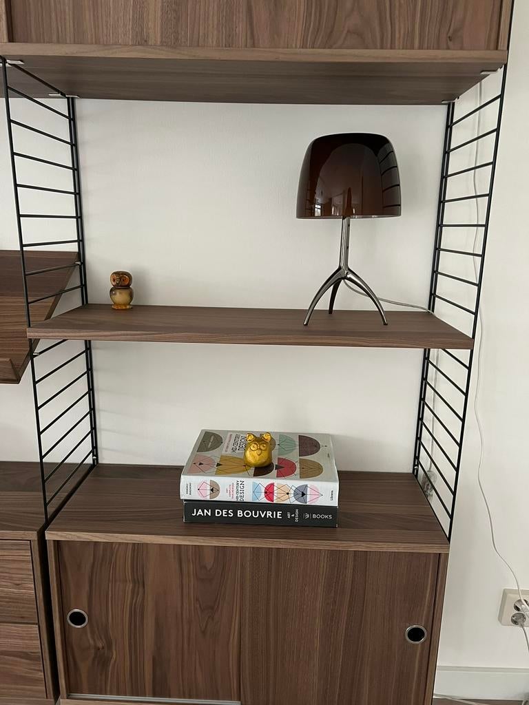 Nisse String plank walnoot, 58x30 cm, Huis en Inrichting, Nieuw, Ophalen of Verzenden, Minder dan 150 cm, Minder dan 100 cm