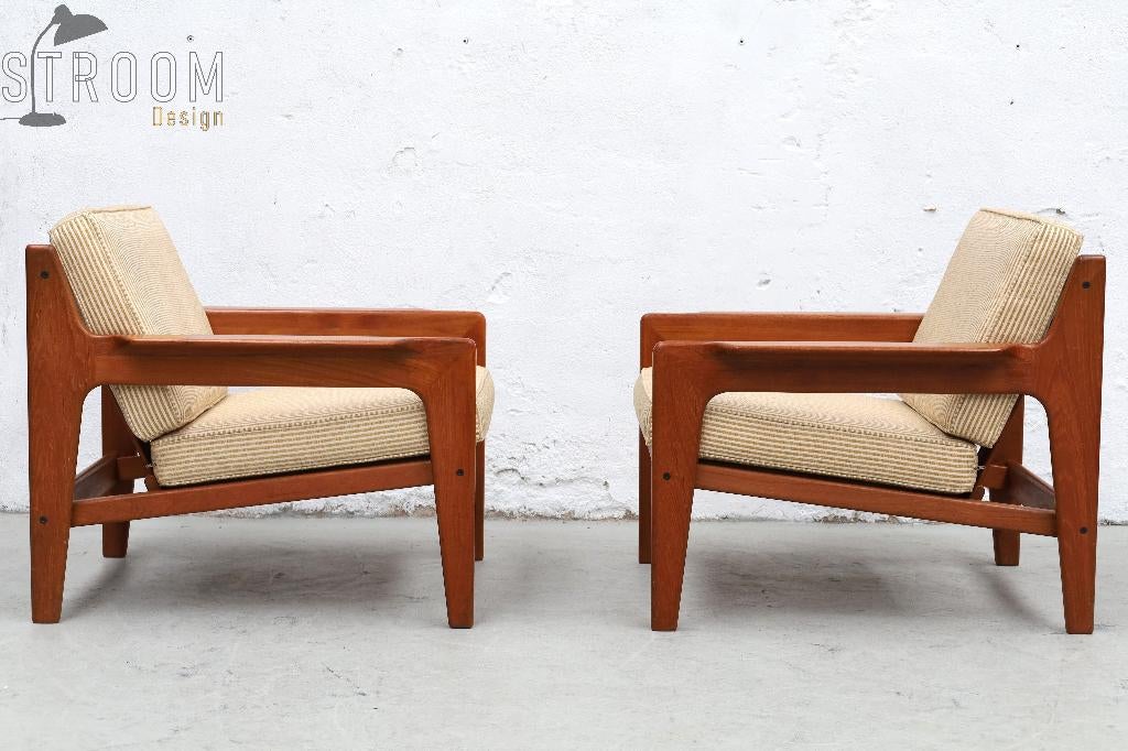 Komfort Fauteuils + Tafel Vintage Deens Design Stoelen Jaren, Ophalen, Getama Sibast Vodder Juhl Moller Kold Christensen Retro Stoelen