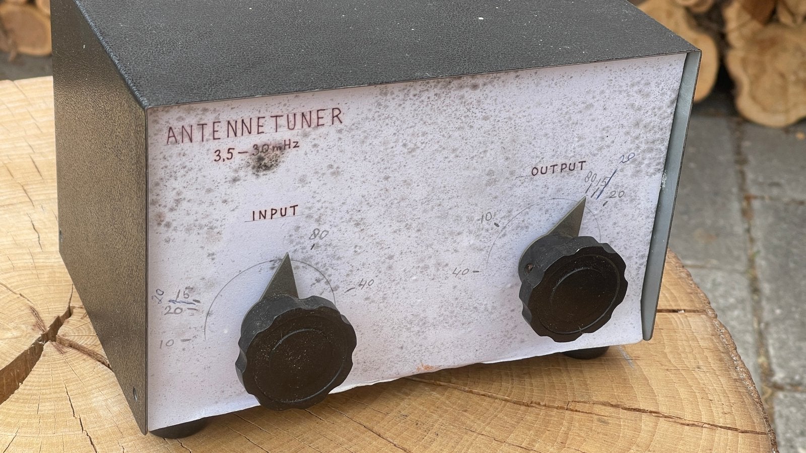 Antenne tuner 3,5-30MHz gratis, Ophalen, Gebruikt