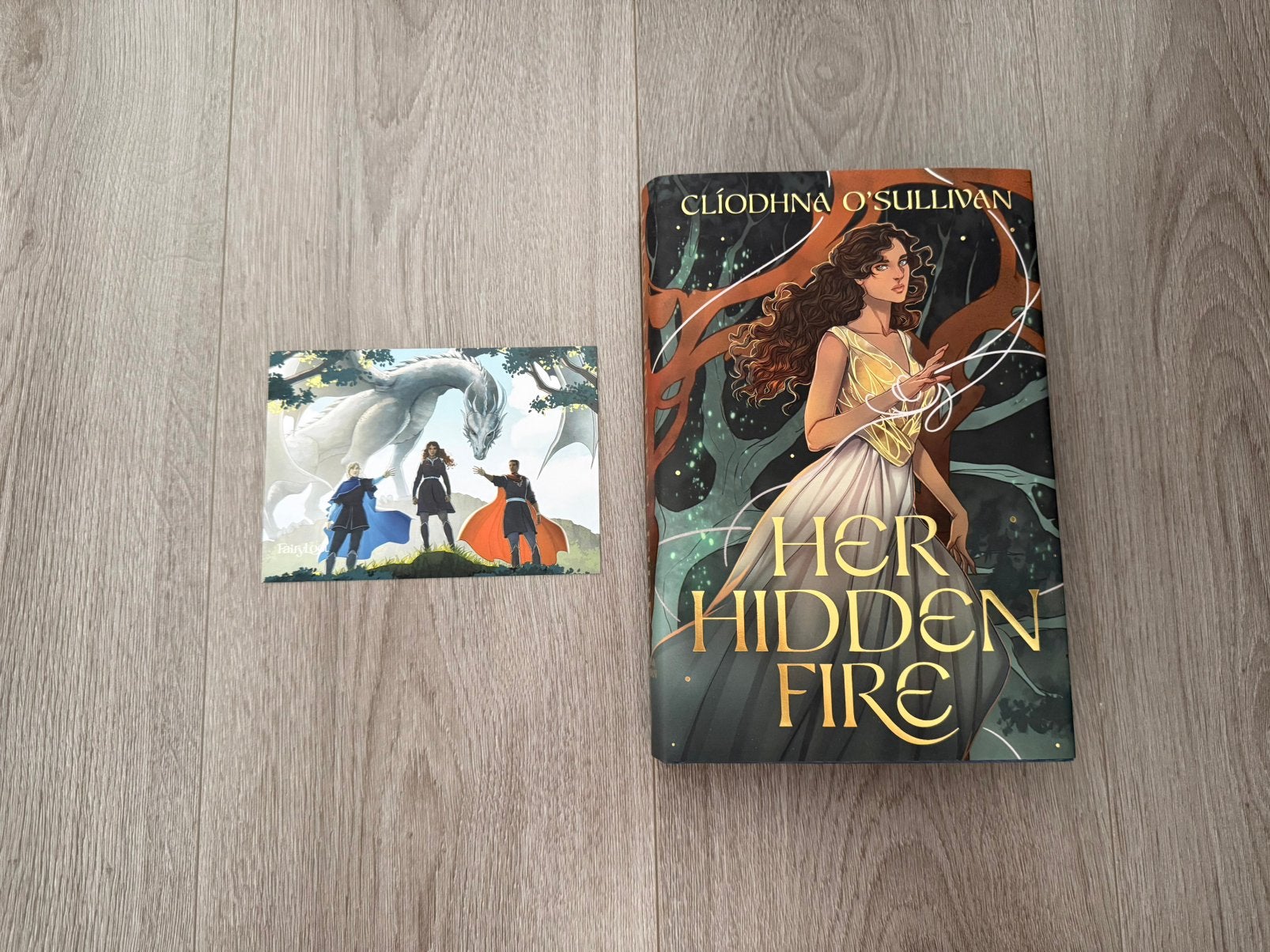 Her Hidden Fire - Clíodhna O’sullivan [Fairyloot], Ophalen of Verzenden, Zo goed als nieuw