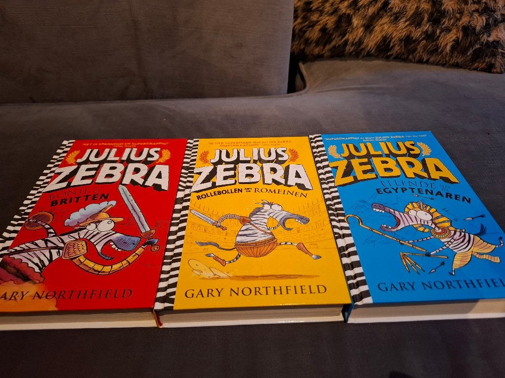Julius zebra kinderboeken, Boeken, Verzenden, Zo goed als nieuw, Fictie algemeen