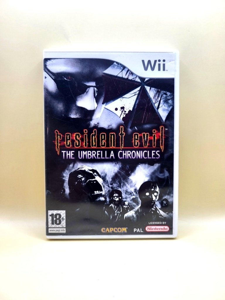 Resident Evil The Umbrella Chronicles (No Manual) - Wii, Nintendo support, Vanaf 18 jaar, 1 speler, Eén computer
