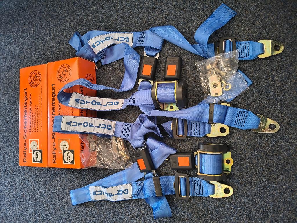 2x Autoflug Rallye‑veiligheidsgordels, Ophalen of Verzenden, Nieuw