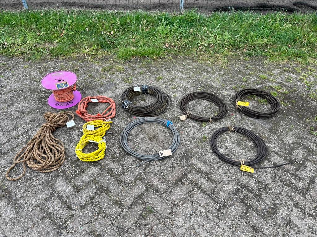 Staalkabels en touw, Ophalen, Zo goed als nieuw, 250 mm of meer, Overige typen