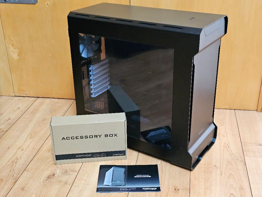 Phanteks Enthoo Evolv ATX Zwart, Computers en Software, Ophalen, Gebruikt