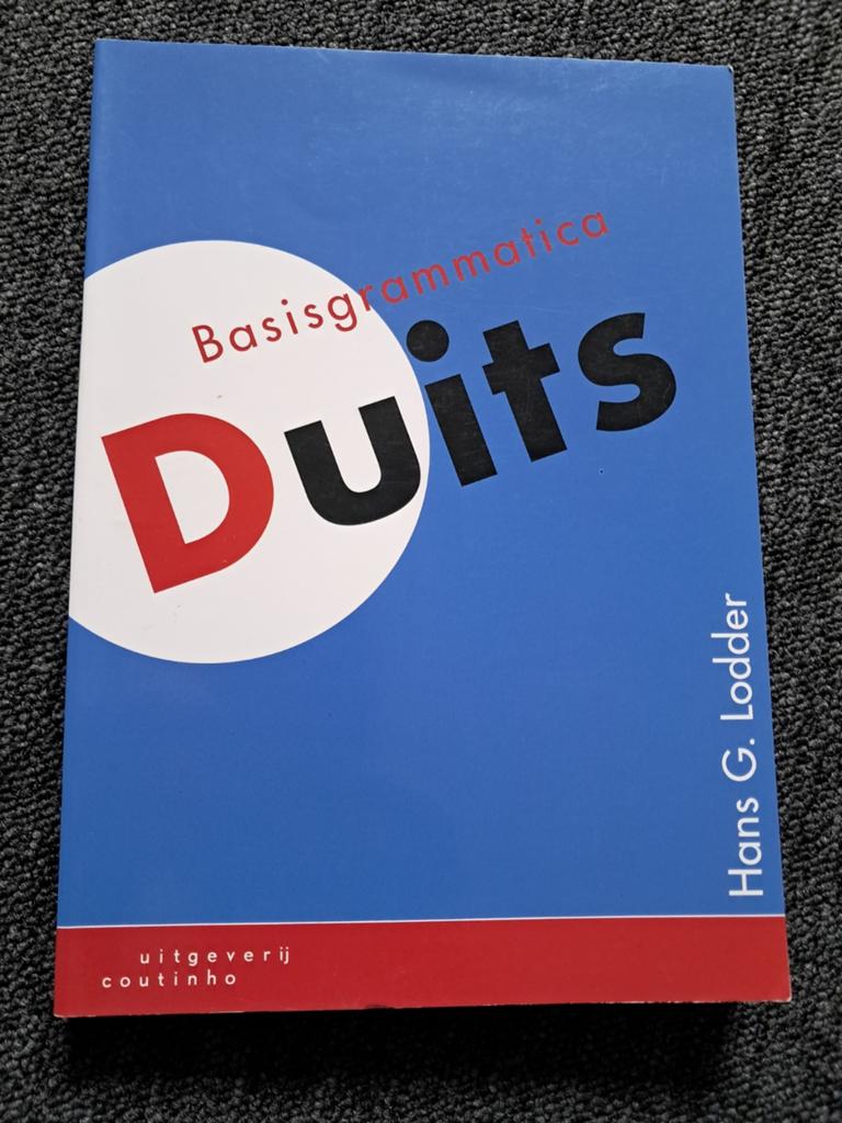 H.G. Lodder - Basisgrammatica Duits, Boeken, Taal | Duits, Zo goed als nieuw, Ophalen of Verzenden