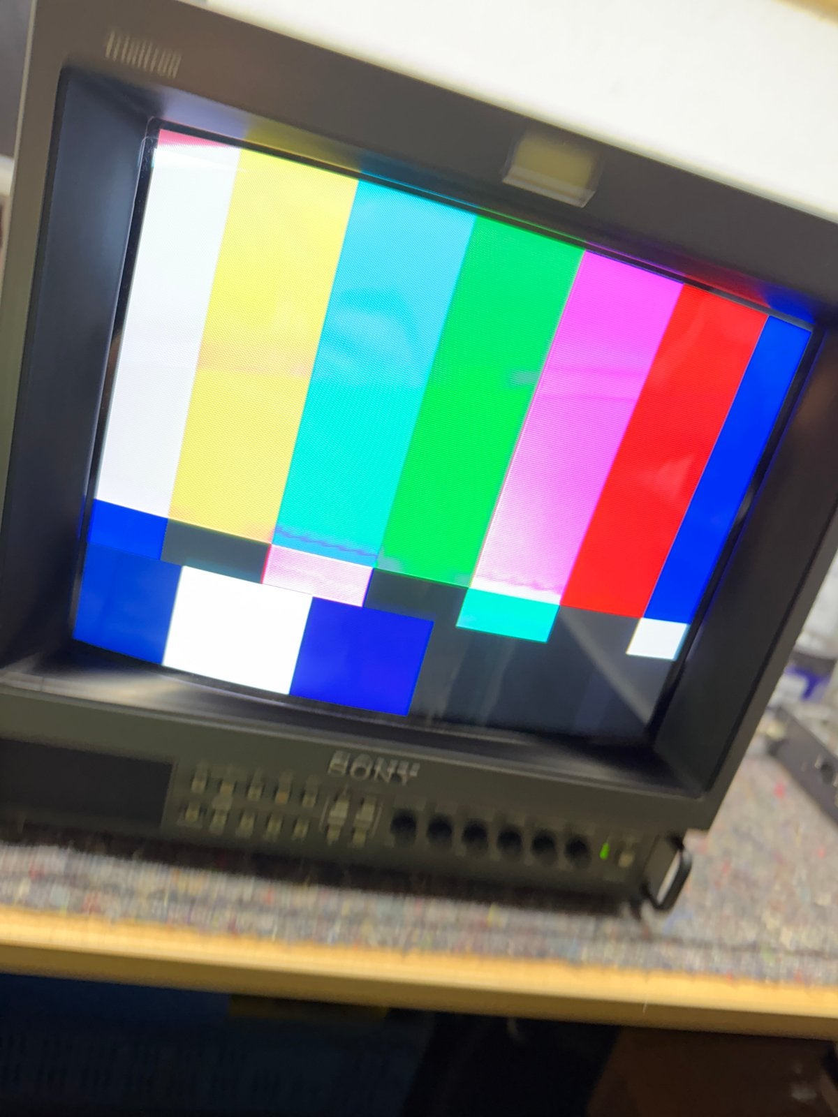 Sony Trinitron PVM-14M2E Professionele CRT Monitor, Ophalen of Verzenden, Zo goed als nieuw, 40 tot 60 cm, Sony