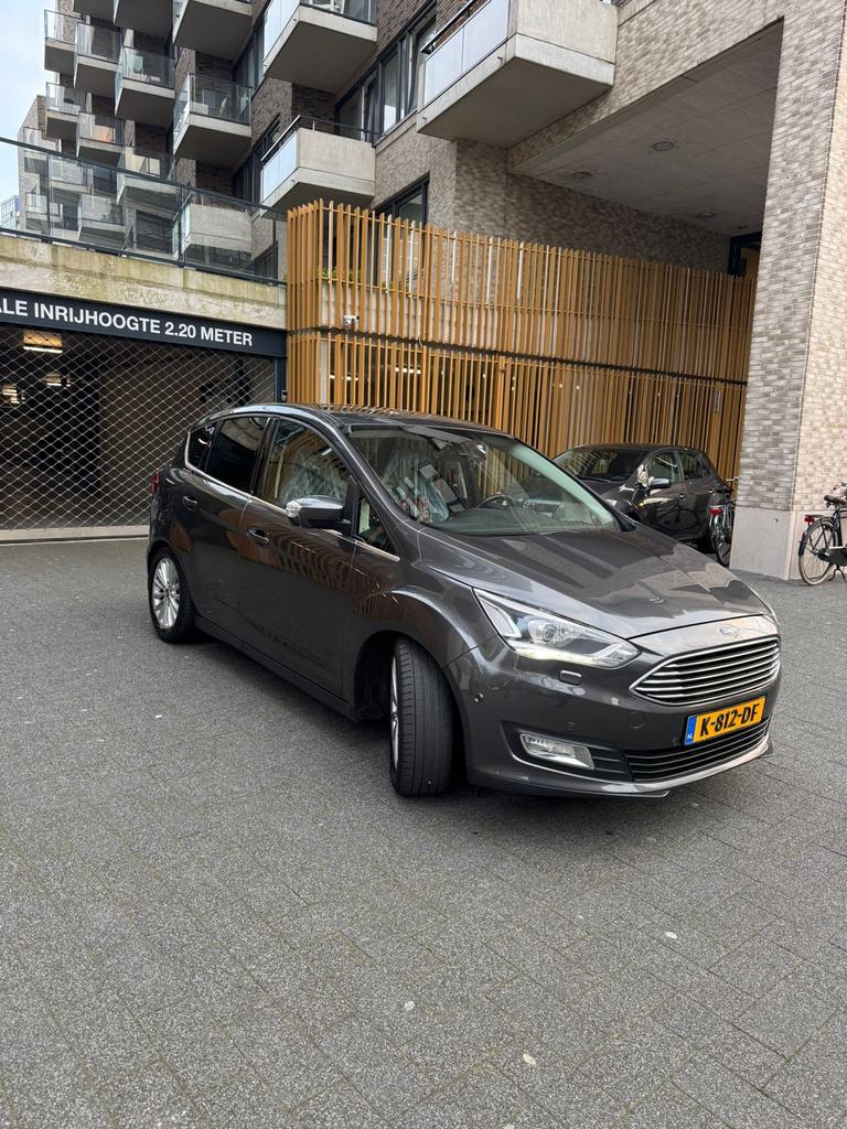 Ford C-Max 1.5 Ecoboost 134KW 2015 Grijs, Auto's, 15 km/l, 1498 cc, 4 cilinders, Particulier