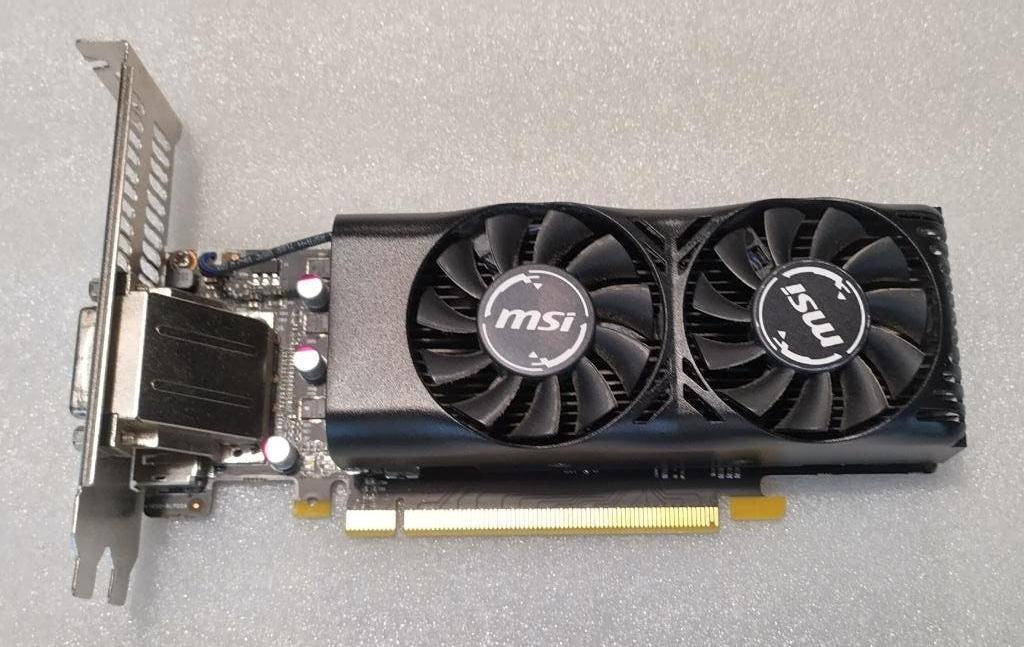 MSI Nvidia Geforce GTX 1050 Ti 4GB GDDR5, Computers en Software, Netwerkkaarten, Gebruikt, Intern, Verzenden