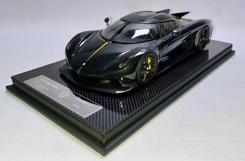 Koenigsegg Jesko Absolute 7357 Antraciet 1:18 FrontiArt, Hobby en Vrije tijd, Modelauto's | 1:18, Ophalen of Verzenden, Nieuw