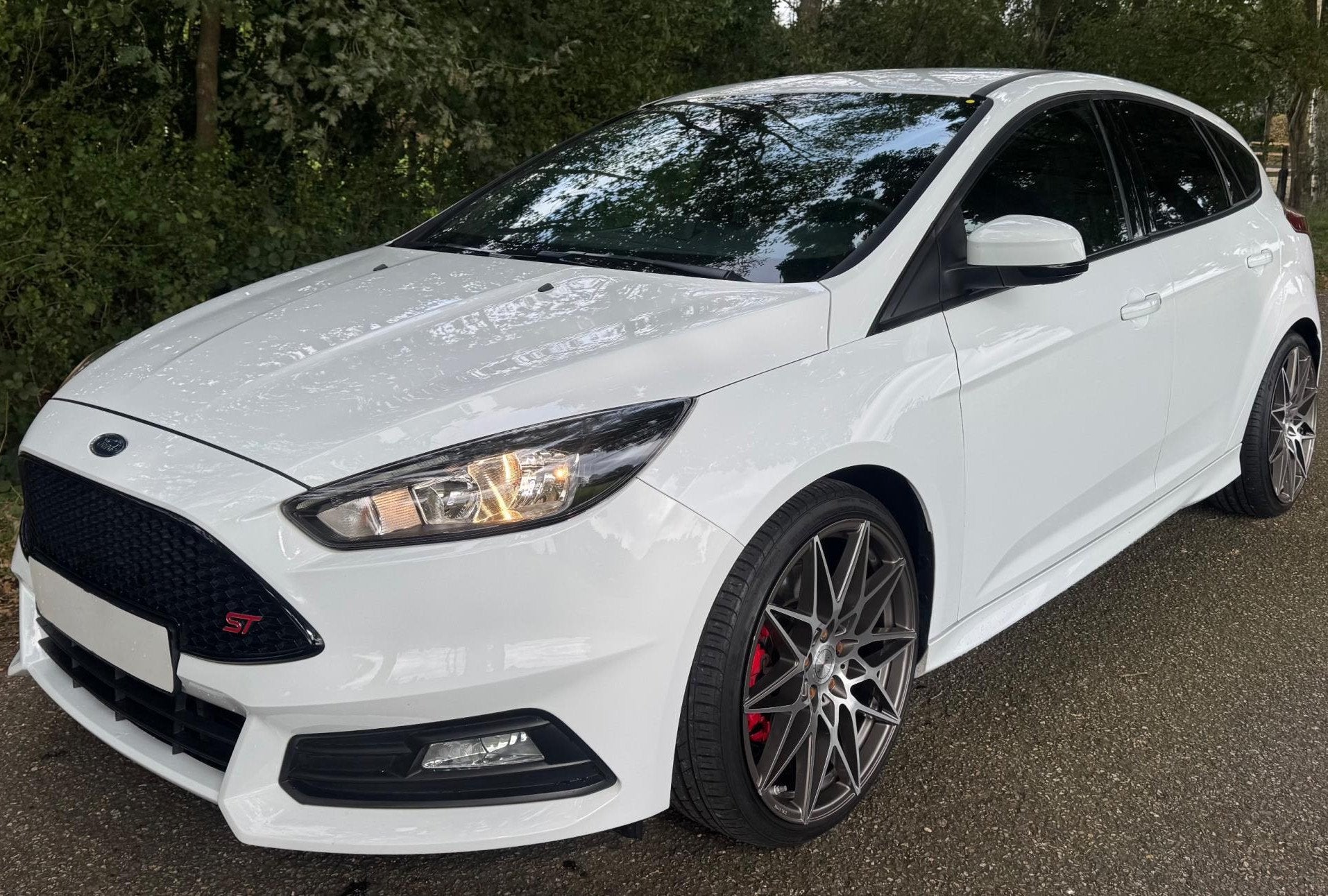 Ford Focus 2.0 ST-3 250PK 2017 NAVI CLIMA RECARO DEALER ONDE, Auto's, 15 km/l, Gebruikt, 4 cilinders, 1337 kg