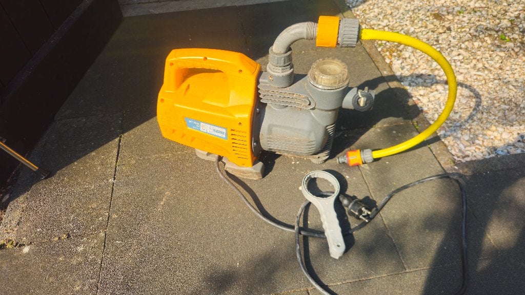 Krachtig tuin waterpomp Hozelock jet-3000 k7, Ophalen of Verzenden, Gebruikt, Elektrisch, Beregeningspomp