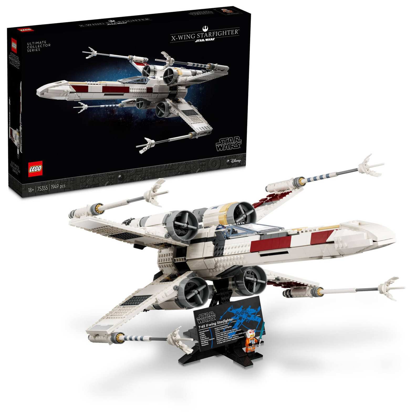 Lego 75355 X-Wing Starfighter Star Wars, Star Wars, Lego, Nieuw, Ophalen of Verzenden