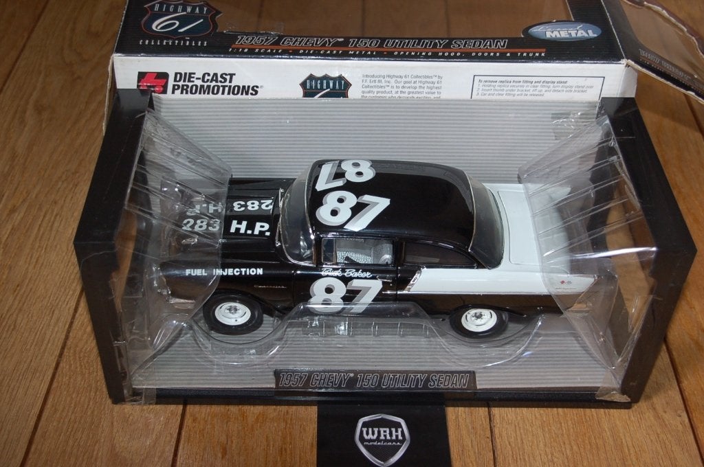 1:18 CHEVY 150 #87 Highway 61 WRH, Verzenden, Zo goed als nieuw, Auto, Overige merken