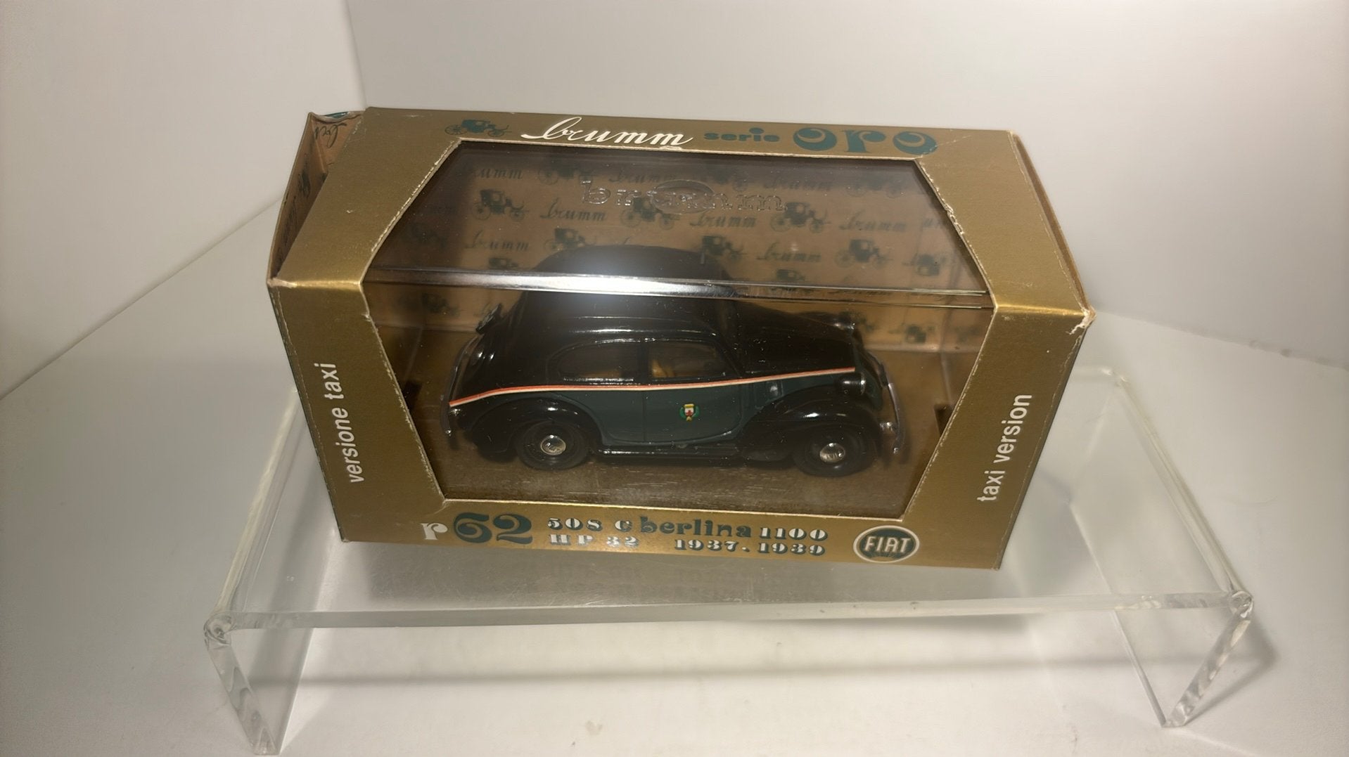 Fiat 508 c berlina 1100 brumm 1.43, Hobby en Vrije tijd, Modelauto's | 1:43, Overige merken, Auto, Ophalen of Verzenden, A