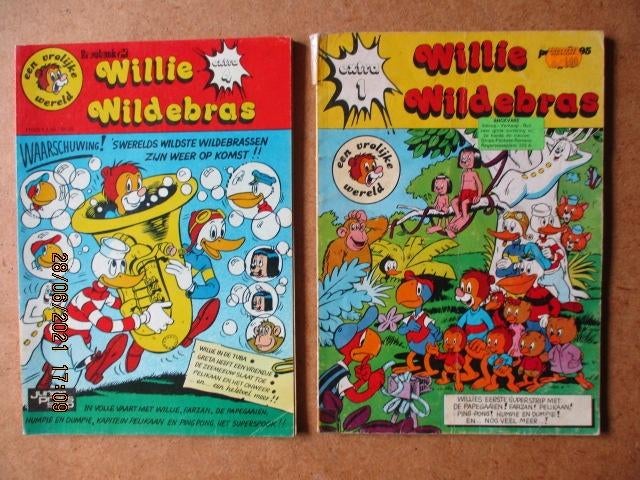 adv4700 willie wildebras, Eén stripboek, Ophalen, Gelezen