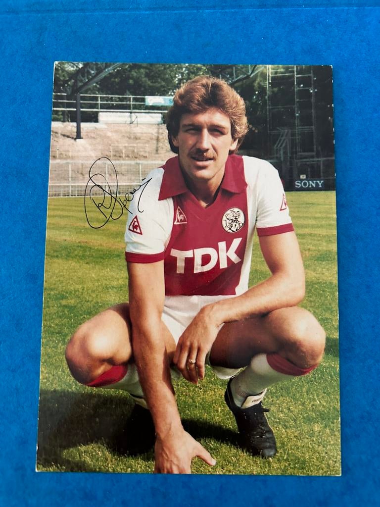 Ronald Spelbos spelerskaart, Verzenden, Zo goed als nieuw, Ajax, Spelerskaart