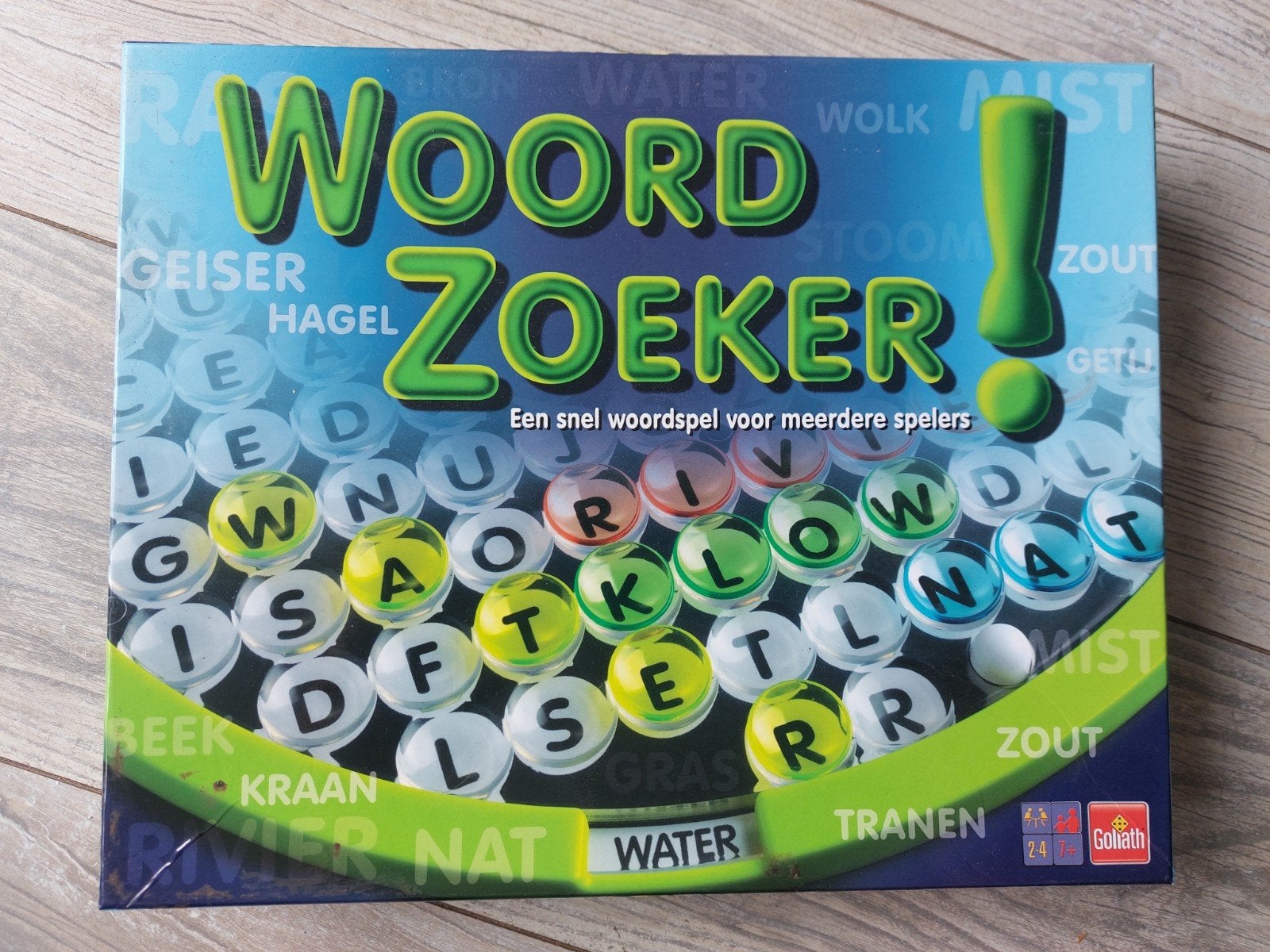 Woordzoeker van Goliath, Hobby en Vrije tijd, Gezelschapsspellen | Bordspellen, Ophalen of Verzenden, Zo goed als nieuw, Goliath