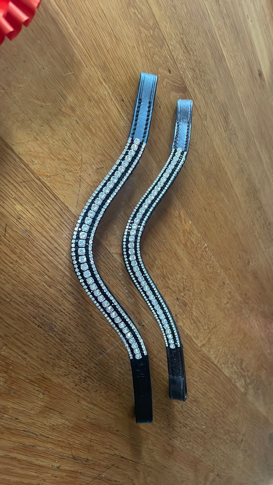 Nieuw!! Bling your horse frontriem, Verzenden, Nieuw, Zwart, Cob