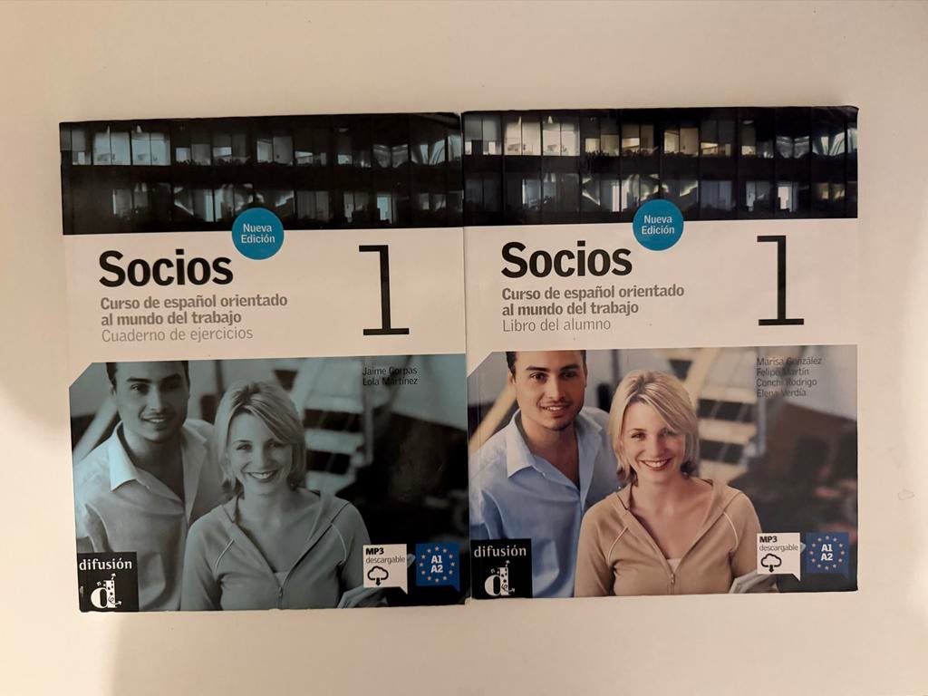 Socios 1: Spaans leerboek en werkboek (Nieuwe Editie), Ophalen of Verzenden, Zo goed als nieuw, Non-fictie