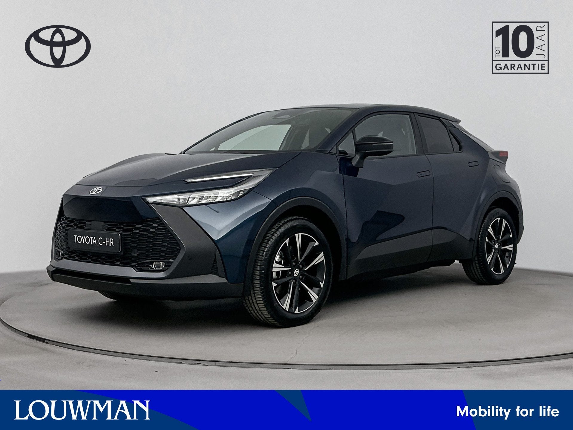 Toyota C-HR 2.0 Plug-in Hybrid 220 Dynamic | Apple Carplay &, Auto's, 12 maanden, Stof, Zwart, 4 cilinders