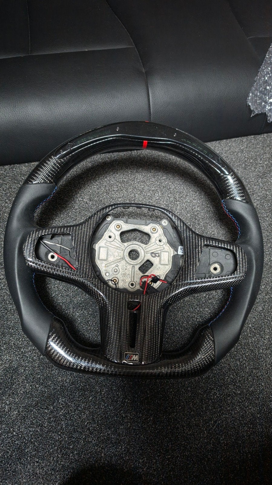 BMW GX Carbon Stuur met RPM Light - OEM BMW, Ophalen of Verzenden