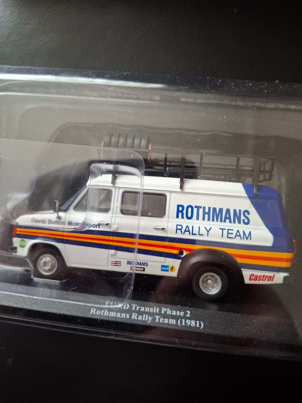 Ford Transit Phase 2 Rothmans Rally Team (1981) model, Ophalen of Verzenden, Nieuw, Overige typen