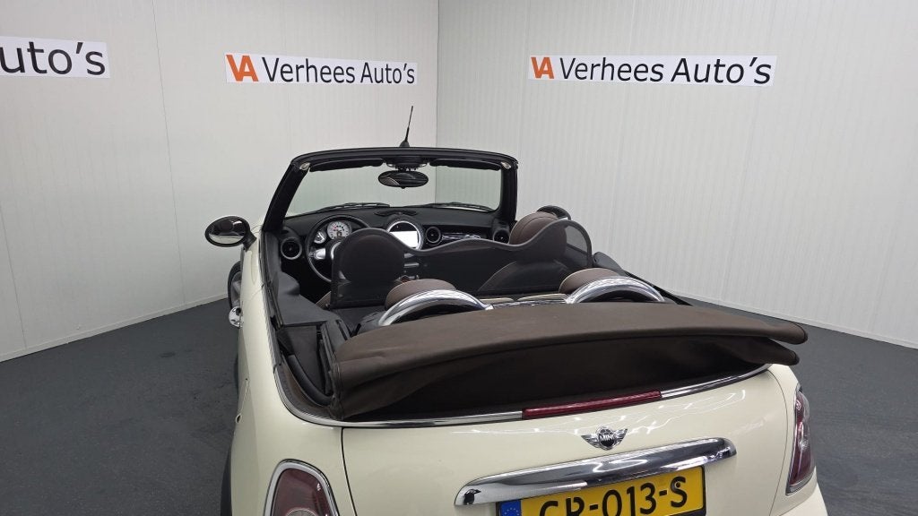 MINI Cabrio 1.6 Cooper (bj 2010), Gebruikt, 4 cilinders, Cabriolet, 4 stoelen