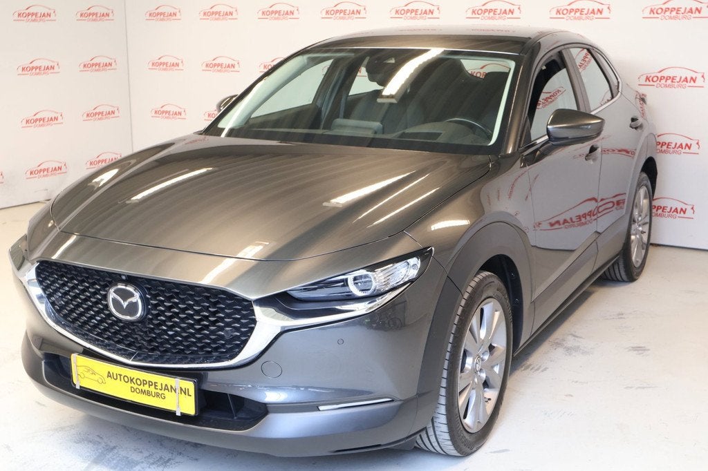 Mazda CX-30 Skyactiv-G 2.0 M hybrid, Adaptive, 360 Bose, sto, Auto's, 1998 cc, Stof, Gebruikt, Zwart