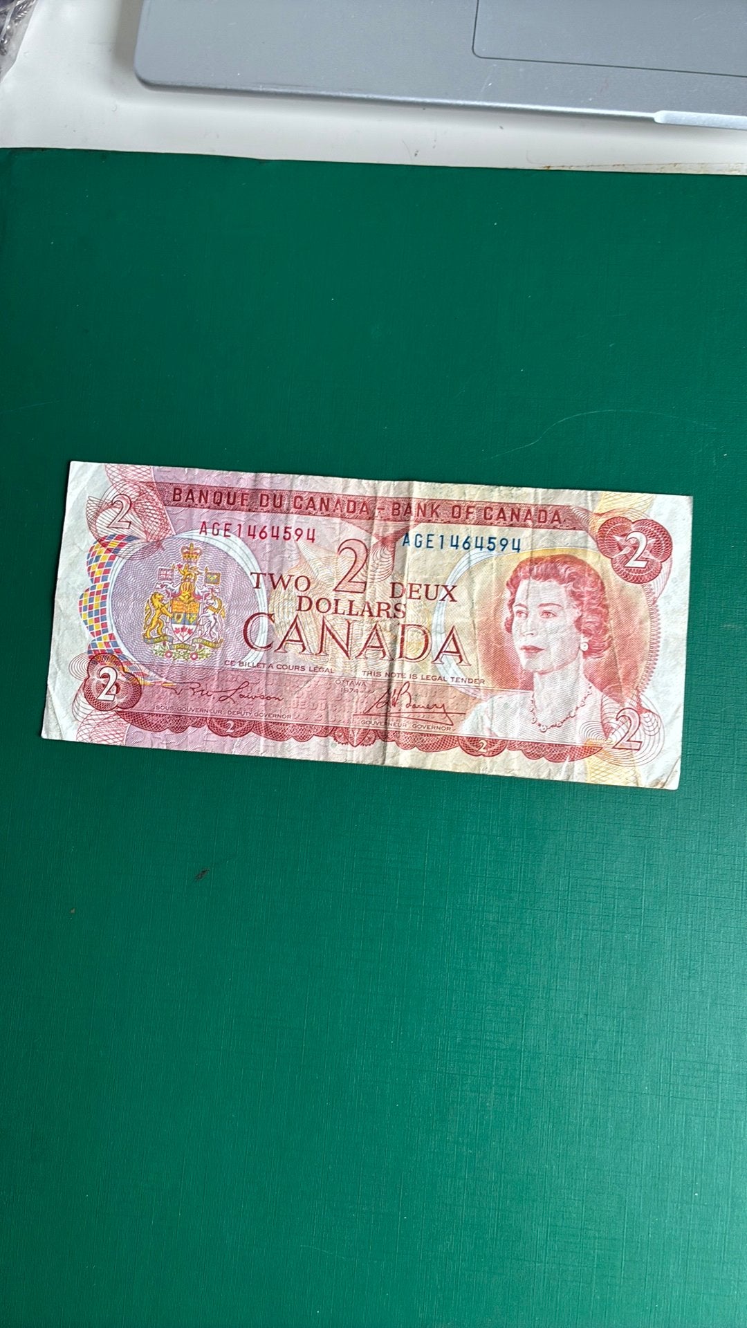 Canada 2 dollar 1974, Ophalen of Verzenden, Noord-Amerika