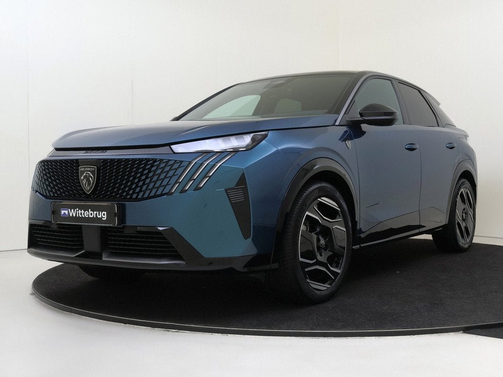 Peugeot E-3008 GT Avantage 210 73 kWh | Warmtepomp | LederA, Auto's, Peugeot, Automaat, Gebruikt, Leder, SUV of Terreinwagen