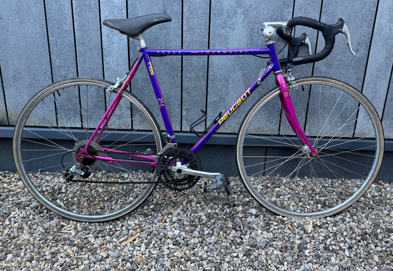 Racefiets vintage 21 versnellingen te koop., Fietsen en Brommers, Fietsen | Racefietsen, 28 inch, Gebruikt, Velgrem, Aluminium