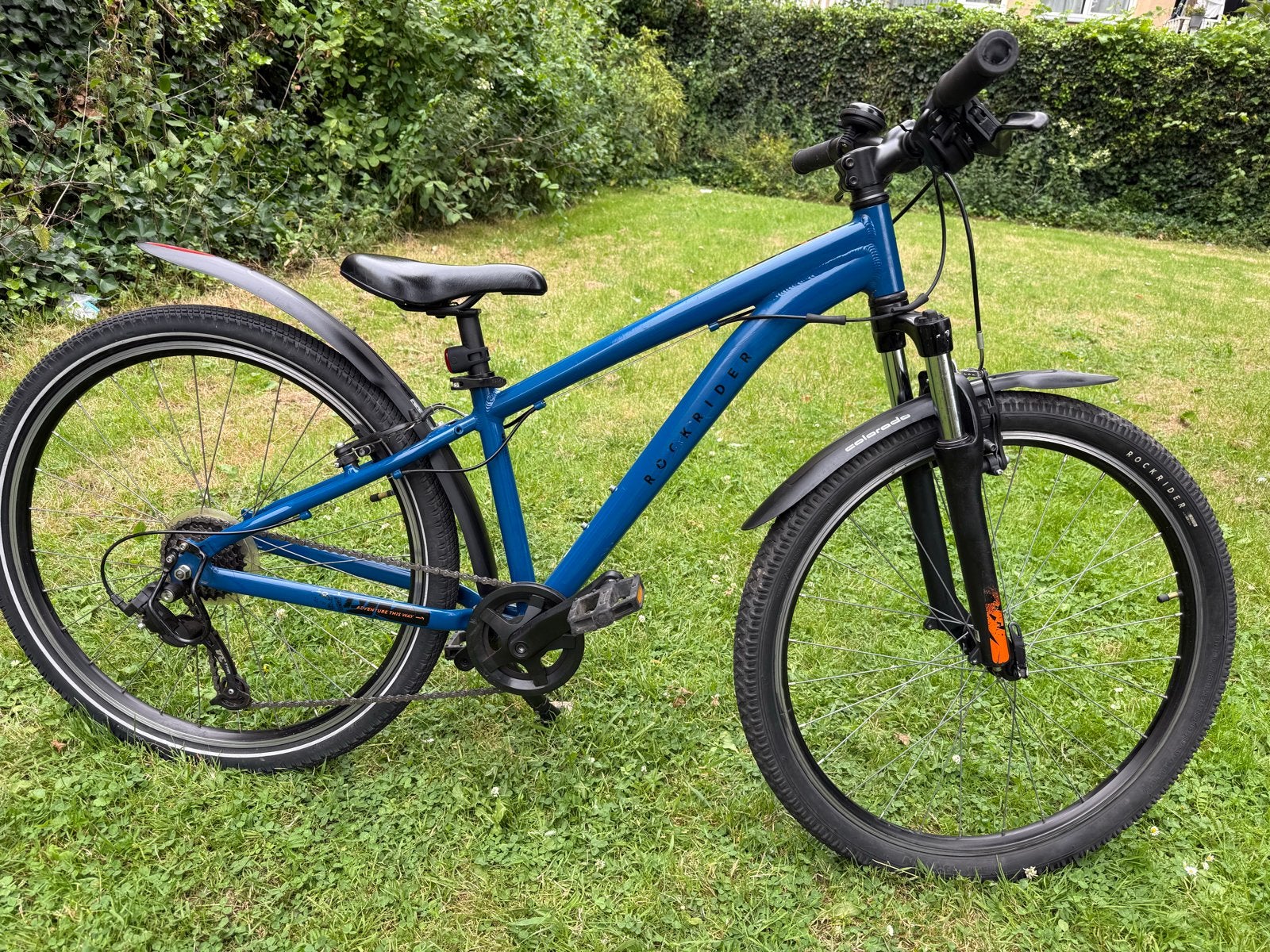 26 inch Rockrider ST 100 Mountainbike - Blauw, Fietsen en Brommers, Fietsen | Mountainbikes en ATB, 53 tot 57 cm, Ophalen, Zo goed als nieuw
