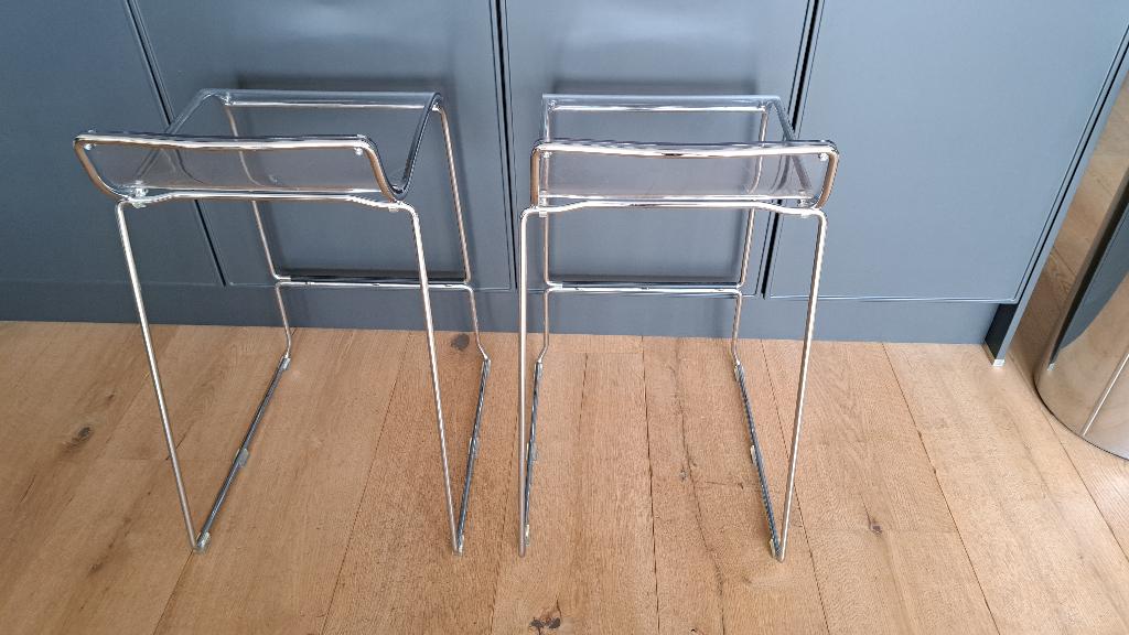 Barkruk, Ophalen, Gebruikt, 60 tot 90 cm, Metaal