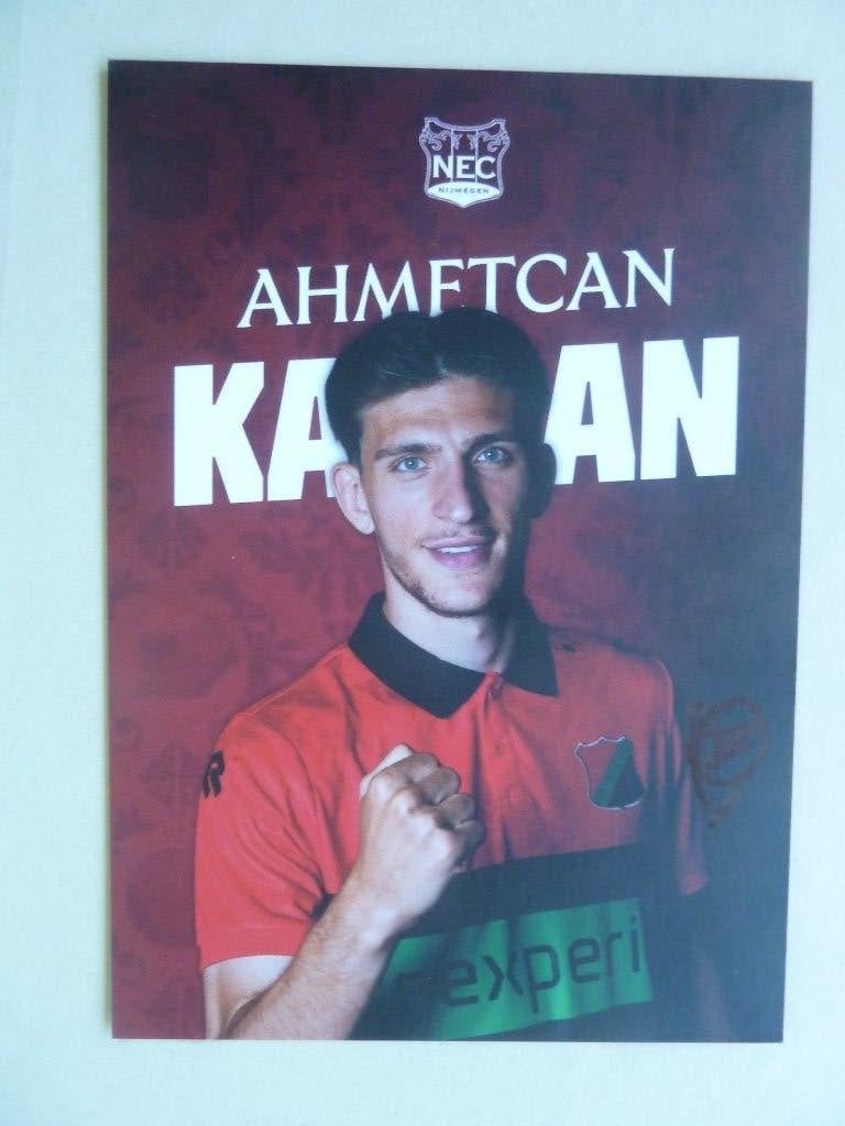 Spelerskaart   Ahmetcan.Kaplan   NEC.   2025/2026, Ophalen of Verzenden, Zo goed als nieuw, Overige binnenlandse clubs, Spelerskaart